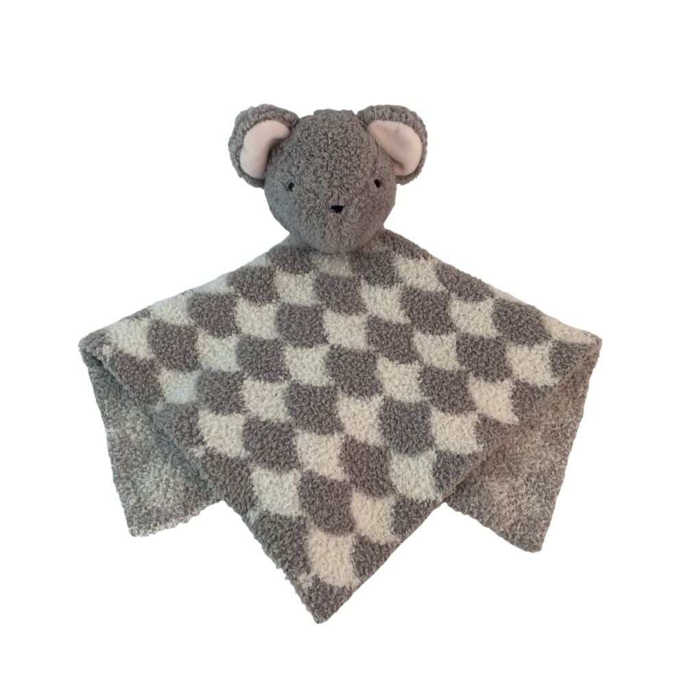 Cloud Island Mouse Lovey Security Blanket Gray Terry Cloth Target Baby Toy